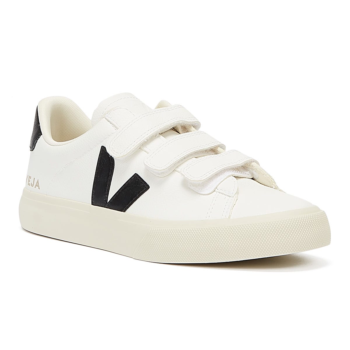 Veja Recife Womens Extra Weiß / Schwarz Turnschuhe