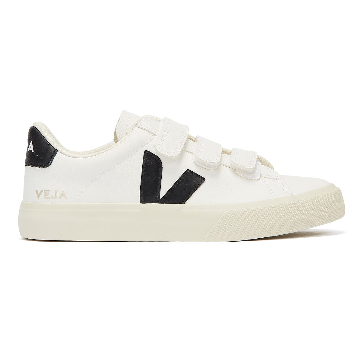 Veja Recife Womens Extra Weiß / Schwarz Turnschuhe