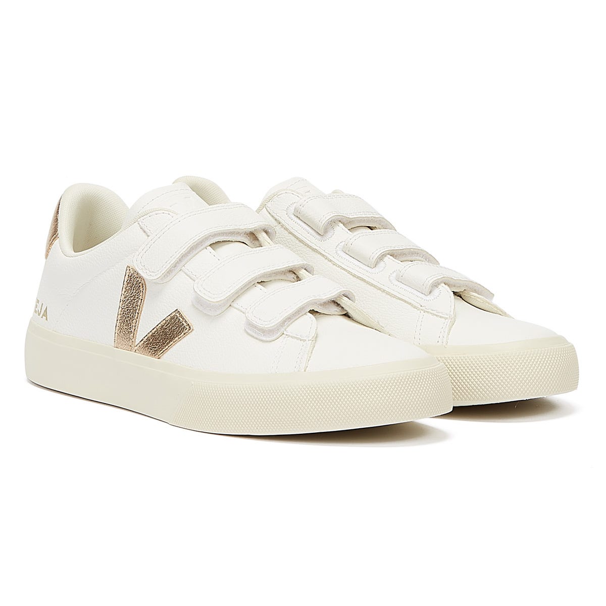 Veja Recife Womens Extra Weiß / Platine Turnschuhe