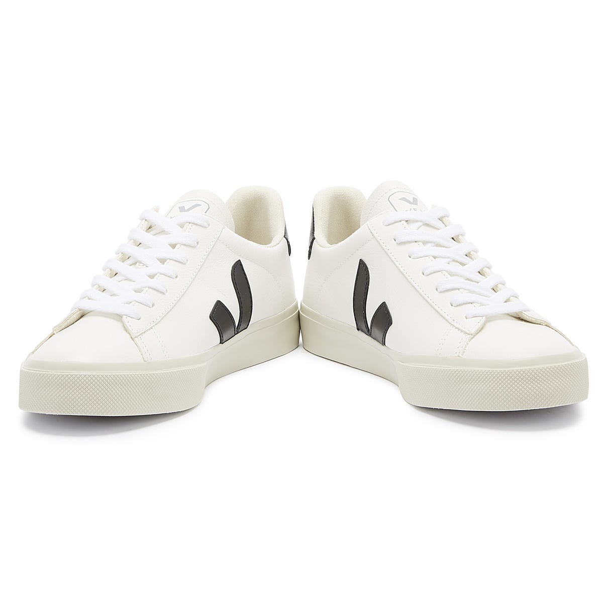 Veja Campo Herren Weiß / Schwarz Turnschuhe
