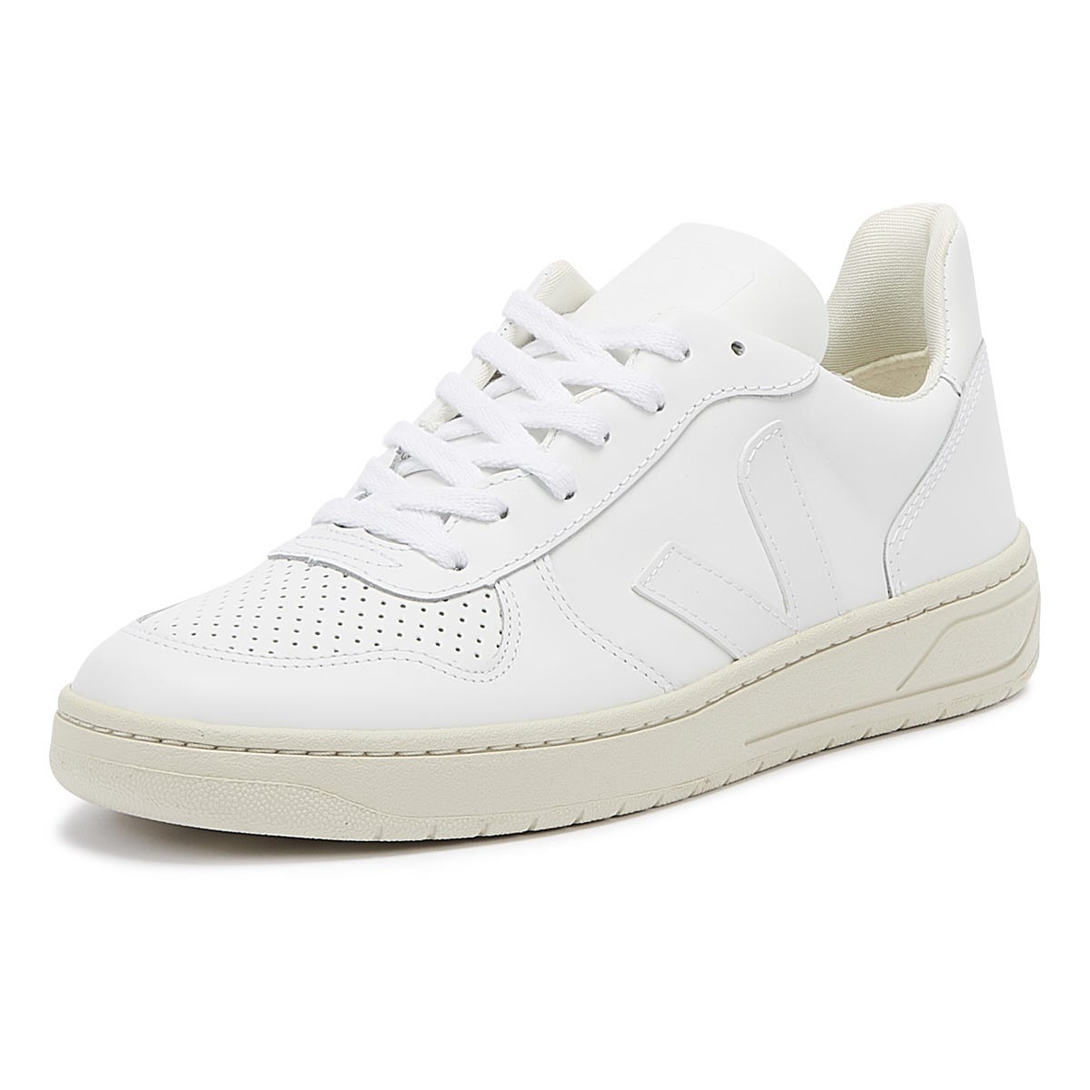 Veja V-10 Damen Extra Weiß / Weiß Turnschuhe